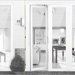 cua nhua loi thep mo quay